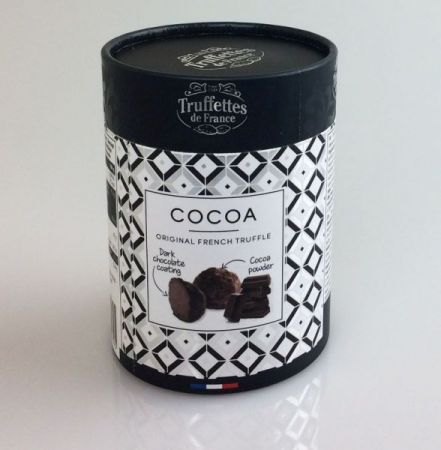 Personalized chocolate truffes presentation box 
